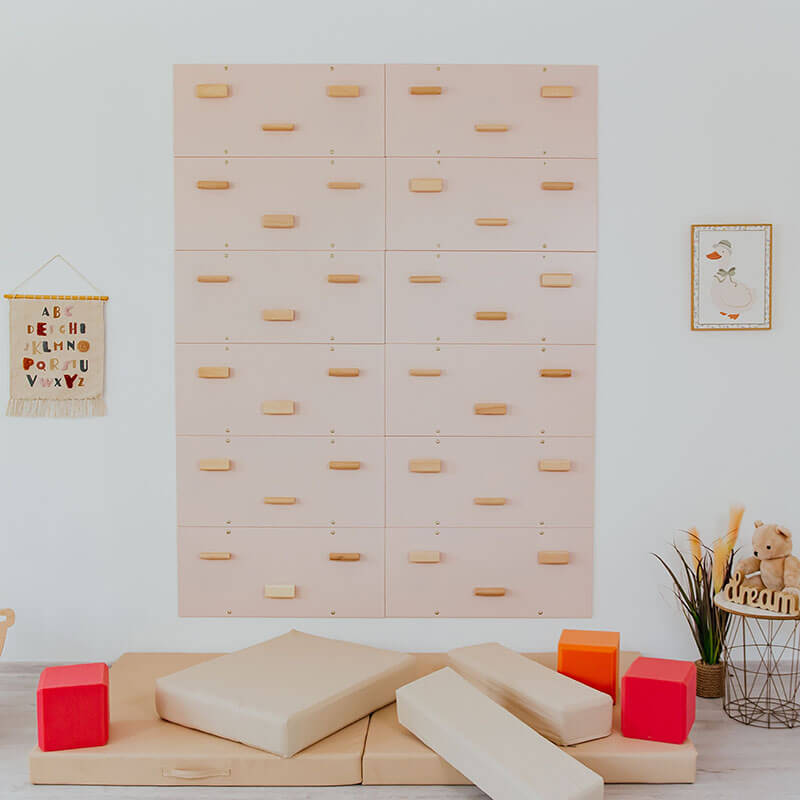 Frock Climbing Wall Soft Sand Set of 12 Panels Front View