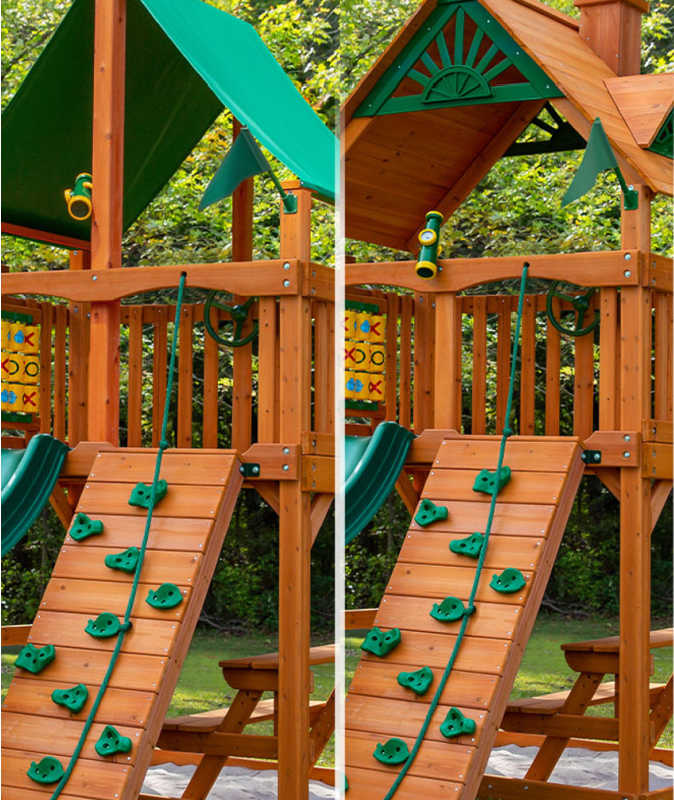 Chateau Swing Set