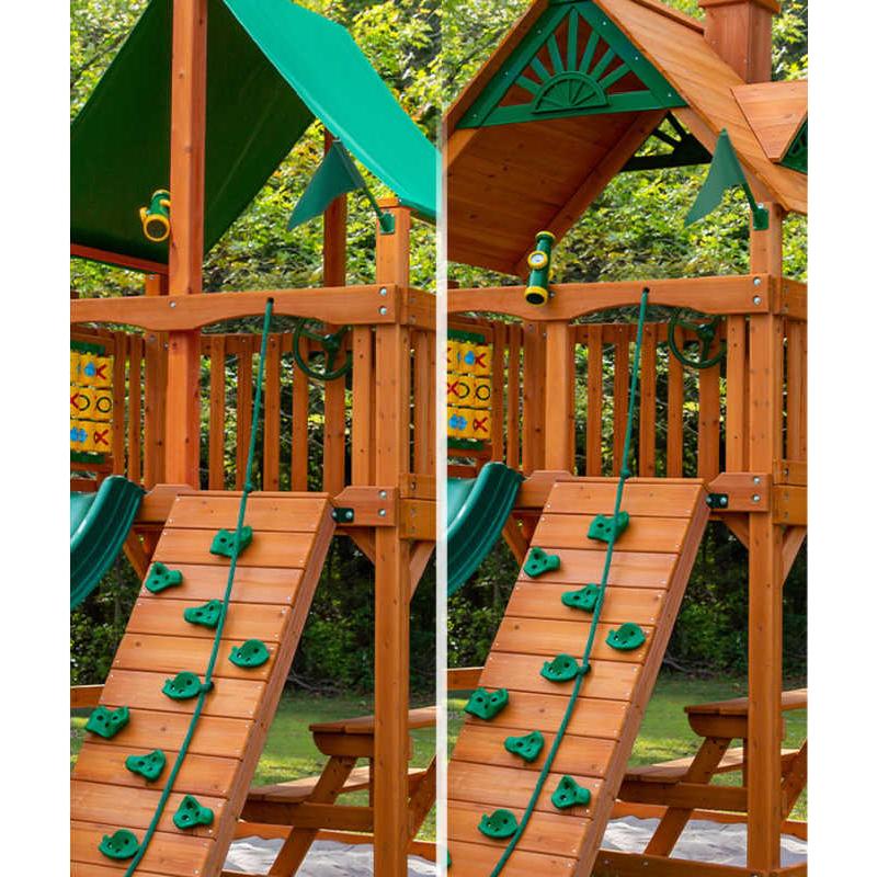 Chateau Swing Set – roof options
