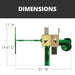 Gorilla Mountaineer Swing Set Dimensions