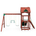 Gorilla Playsets Double Down II Swing Set Front View