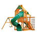 Gorilla Playsets Great Skye I Swing Set Standard Wood Roof Rear View