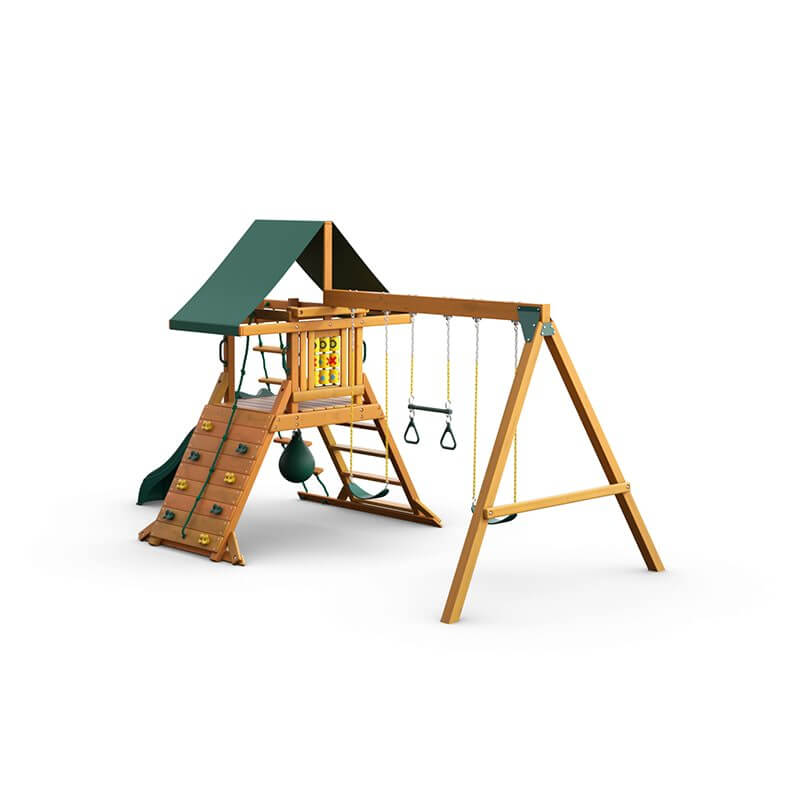 Gorilla Playsets High Point II Swing Set Front Right Side View