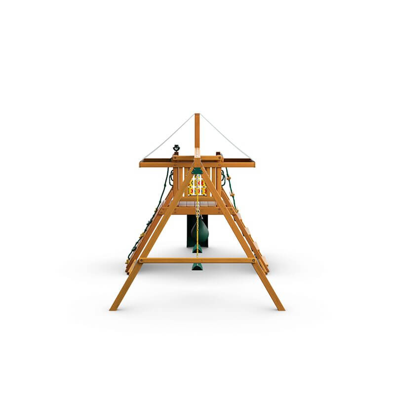 Gorilla Playsets High Point II Swing Set Rear View