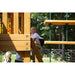 Gorilla Playsets Mountaineer Swing Set A Boy Climbing A Ladder