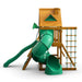 Gorilla Playsets Mountaineer Swing Set Standard Wood Roof RIght Side View