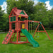 Gorilla Playsets Nantucket II Swing Set Corner View Outdoor