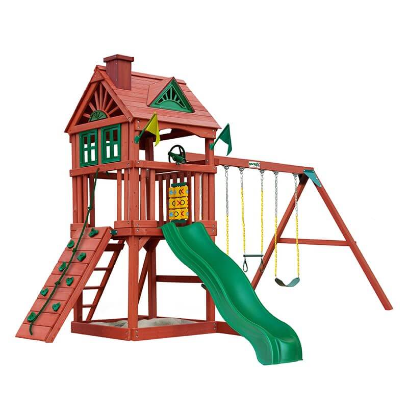 Nantucket II Swing Set — Extreme Kids World