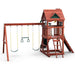 Gorilla Playsets Nantucket II Swing Set Rear View