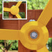 Gorilla Playsets Outing Swing Set Stirring Wheel Up Close With Details