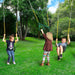Gorilla Playsets Outing with Double Slides Swing Set A Group Of Kids Playing Swing