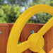 Steering wheel play feature on Gorilla Outing swing set