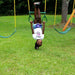 Gorilla Playsets Pioneer Peak Swing Set A Kid On Trapeze