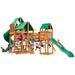 Gorilla Playsets Treasure Trove I Deluxe Green Vinyl Canopy Corner View Outdoor