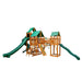 Gorilla Playsets Treasure Trove II Deluxe Green Vinyl Canopy Corner View