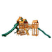 Gorilla Playsets Treasure Trove II Standard Wood Roof Corner View