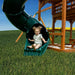 Gorilla Playsets Treasure Trove II Swing Set A Kid On Tube Slide