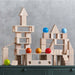 HABA USA Clever Up! Building Block System 4.0 Constructed As A Castle