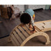 Hazel Pikler Triangle Slide Rocker Set Natural Bridge Connector Child Playing