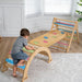Hazel Pikler Triangle Slide Rocker Set Natural Child Zones