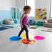 Hexagon liquid tiles in a sensory room