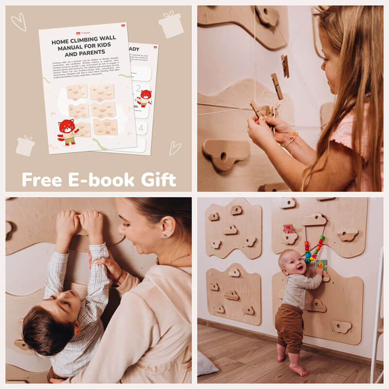 Home Climbing Wall Free E-Book Gift