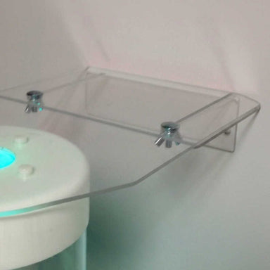 Hurricane tube security bracket up close