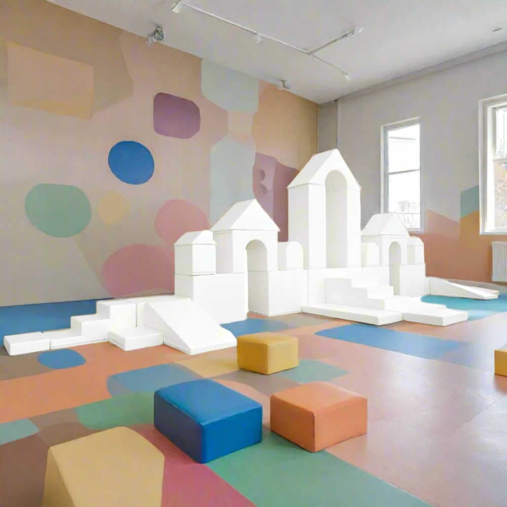 Iglu soft play Set mega white castle