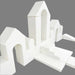 Iglu Soft Play Set mega white castle side view