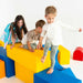 Iglu Soft Play Set Castle in multi colors with kids playing