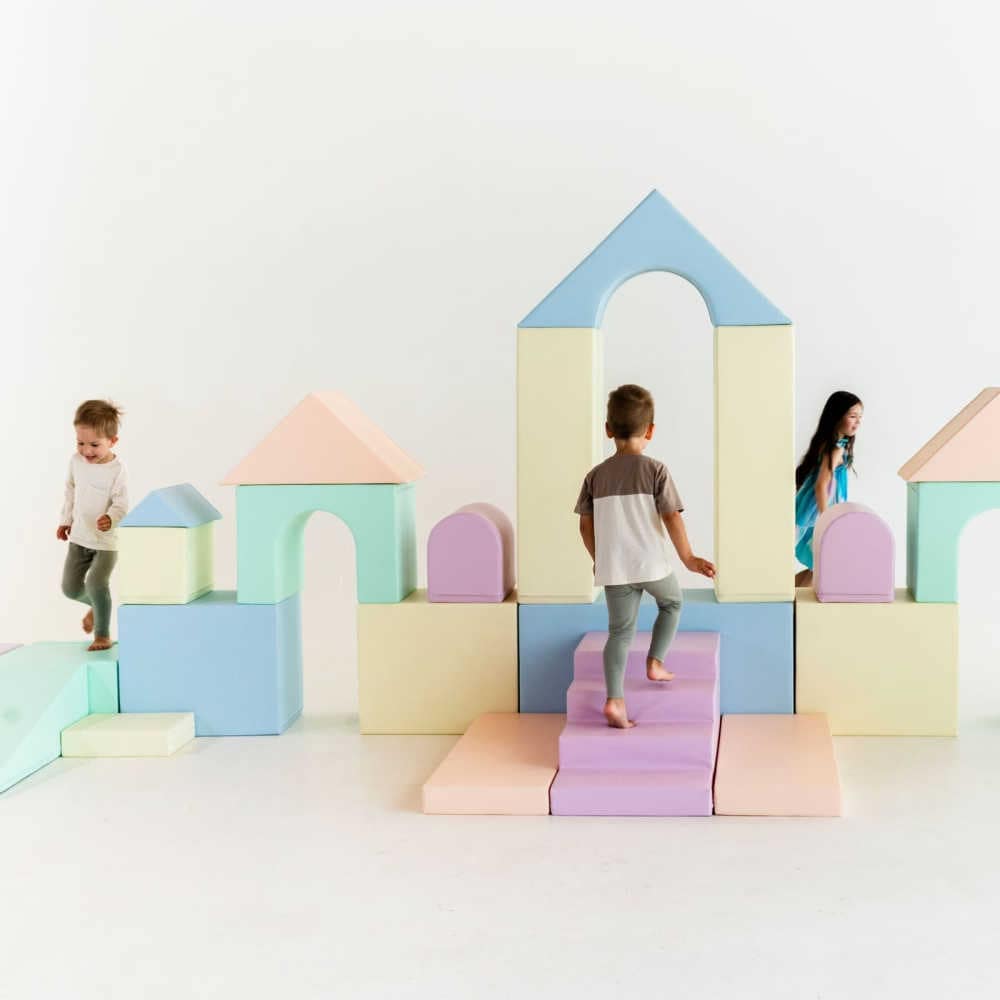 Iglu Soft Play Set Castel in Pastel