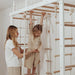 Indoor Monkey Bars White Mother Daughter