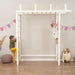 Indoor Monkey Bars White Swedish Ladder Bridge