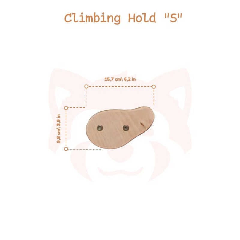 Indoor climbing wall for kids S hold piece