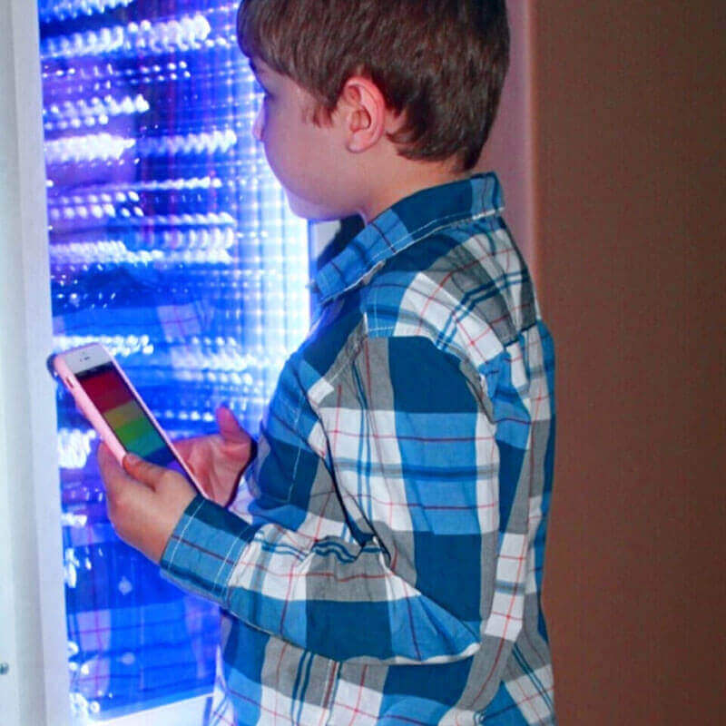 Infinity Bubble Wall 60 Child Interaction