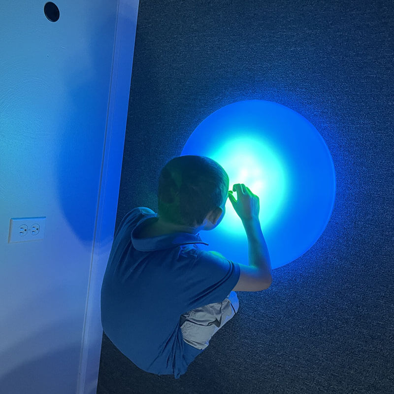 Interactive Dance Floor Tiles - 6ittl - Light Disc Light Blue