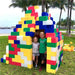 Jumbo Sized Modular Building Blocks Starter Kit with kids building a fort by Everblock