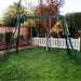 3 Position Swing Set Front View All Green