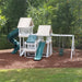 KIdwise Congo Monkey Play System #4 White And Sand With Green Accessories With A Green Tarp