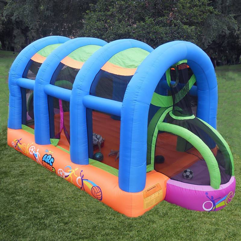 kid-wise-arc-arena-ii-sport-bounce-house-top-front-side-view