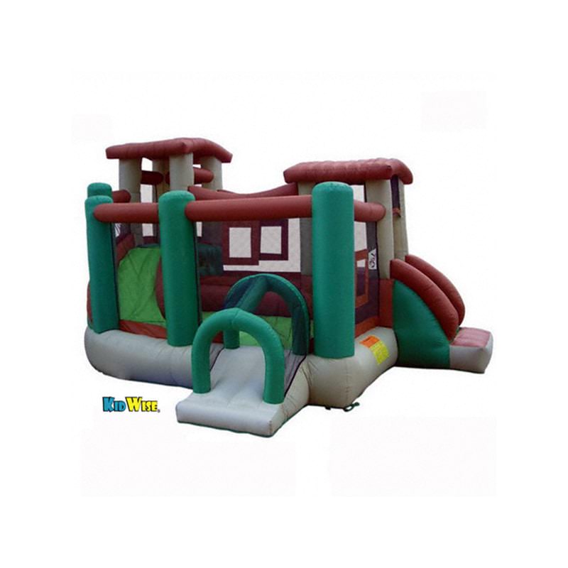 kid-wise-clubhouse-climber-bounce-house-front-side-view