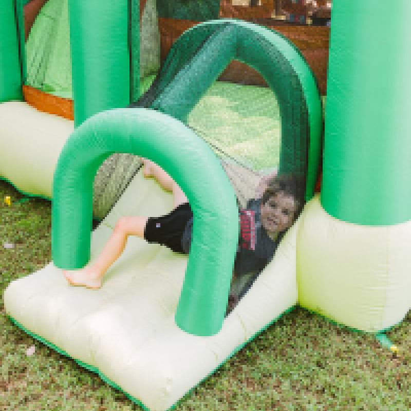 kid-wise-clubhouse-climber-bounce-house-small-slide-top-view