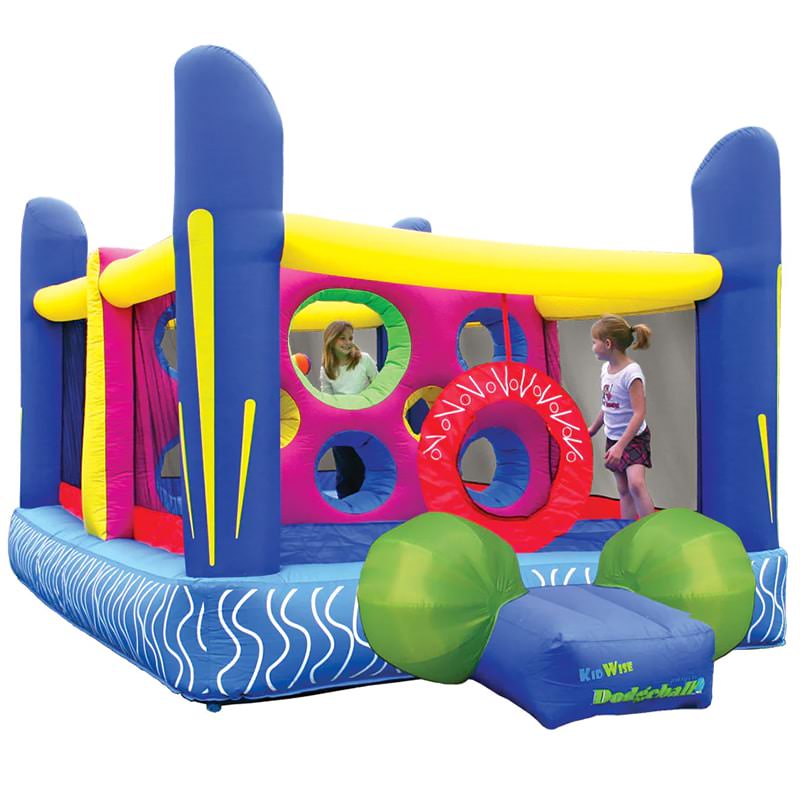 kid-wise-jump-n-dodgeball-sports-game-inflatable-bounce-house-front-side-view
