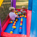 kid-wise-lucky-rainbow-bounce-house-ball-pit-view-up-close