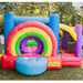 kid-wise-lucky-rainbow-bounce-house-front-view-outdoor