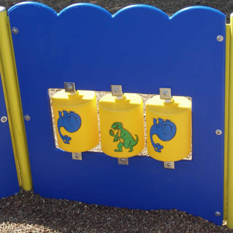 Kiddie Korral Outdoor Play Equipment Dino Panel