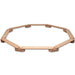Kidodido Balance Beam and Stepping Stones Set Top Front View Of Balance Beam Octagon