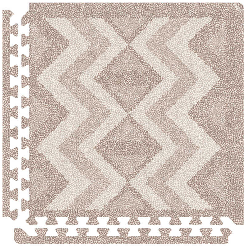 Kilim Play Mat in soft clay individual piece
