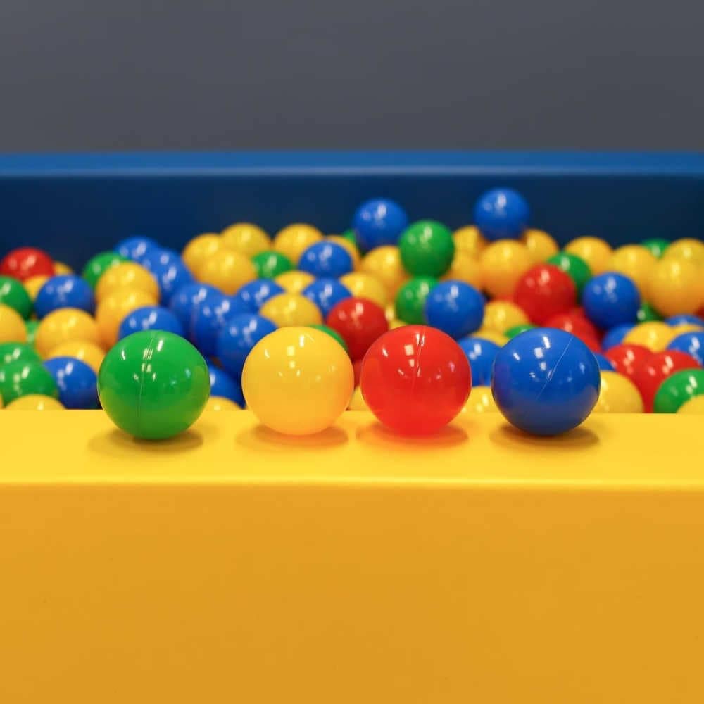 large ball pit balls - 500 multicolor