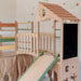 Indoor Climber for Kids Morning Light Bridge-Like Walkway Slide Corner View